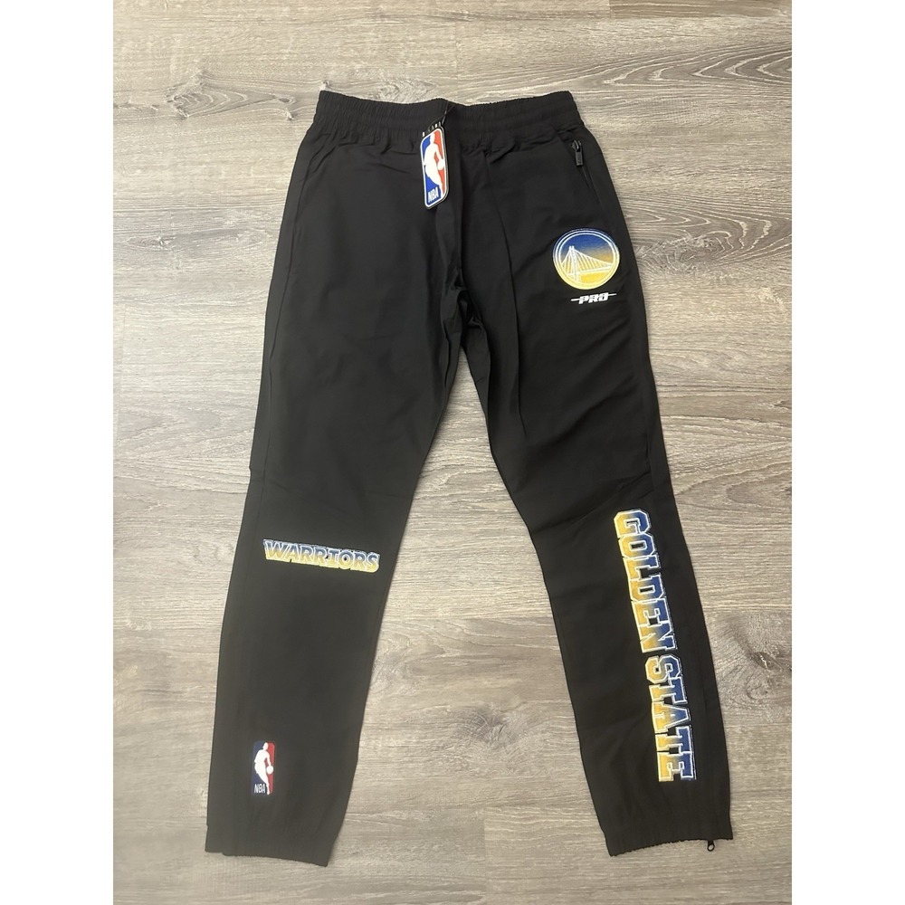 Pro Standard Golden State Warriors Joggers Men's Medium Black